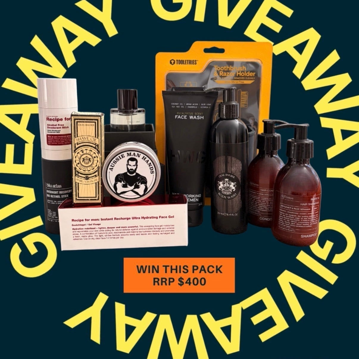Men's Skincare Giveaway